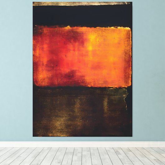 Mark Rothko art キャンバスプリント (インサイチュ (ウッドフロア))
