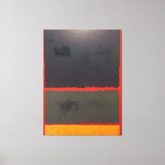 Mark Rothko art キャンバスプリント (正面)