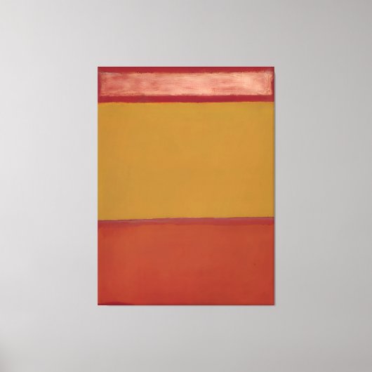Mark Rothko art キャンバスプリント (正面)