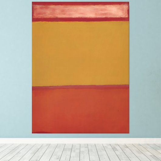 Mark Rothko art キャンバスプリント (インサイチュ (ウッドフロア))