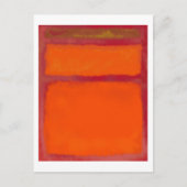 Mark Rothko art in digital style 11 ポストカード (正面)