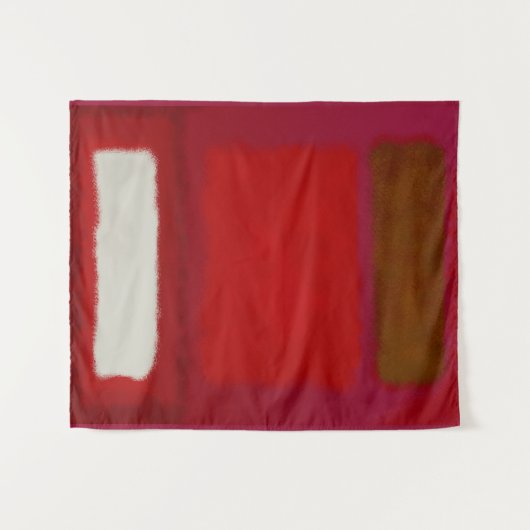 Mark Rothko art in digital style 16 タペストリー (正面(横))