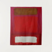 Mark Rothko art in digital style 16 タペストリー (正面)