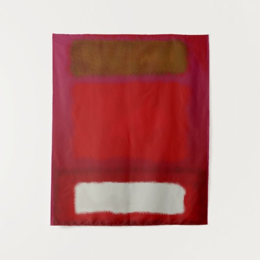 Mark Rothko art in digital style 16 タペストリー (正面)
