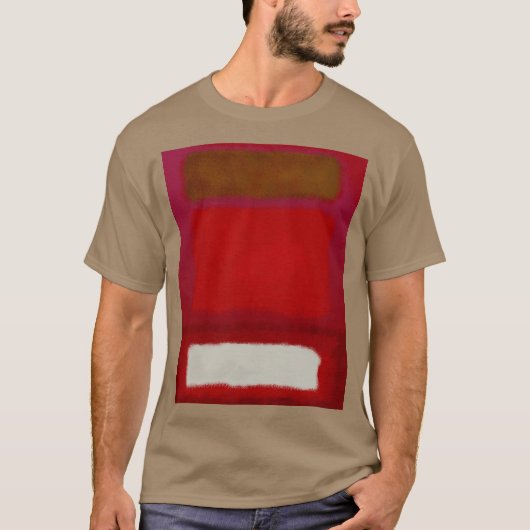 Mark Rothko art in digital style 16 Tシャツ (正面)
