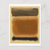 Mark Rothko art in digital style 8 ポストカード (正面)