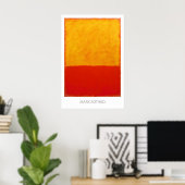 Mark Rothko Fine Art Print Abstract Expressionism ポスター (ホームオフィス)