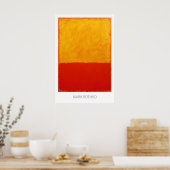Mark Rothko Fine Art Print Abstract Expressionism ポスター (キッチン)