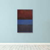 Mark Rothko - No.61錆と青 – 1953 キャンバスプリント (インサイチュ (ウッドフロア))