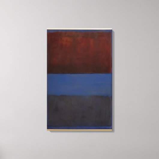 Mark Rothko - No.61錆と青 – 1953 キャンバスプリント (正面)