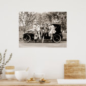 Mark Sennett Bathing Beauties Vintage ポスター (キッチン)