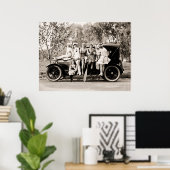 Mark Sennett Bathing Beauties Vintage ポスター (ホームオフィス)