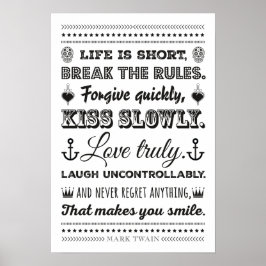 Mark Twain – ルールの解除 ポスター