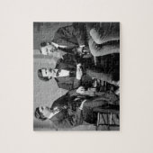 Mark Twain、George Alfred Townsend、David Gray ジグソーパズル (縦)