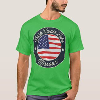 Mark Twain Lake - Patriotic Missouri Souvenir T-Sh Tシャツ
