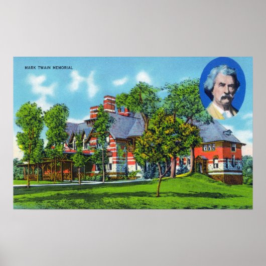 Mark Twain Memorialの外観 ポスター (正面)