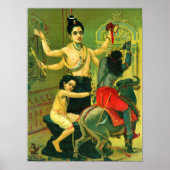 Markendaya by Raja Ravi Varma ポスター (正面)