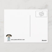 "Marker Moms" Funny Cartoon ポストカード (裏面)