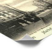 Market & Broad Sts., Newwark, New Jerseyヴィンテージ ポスター (角)