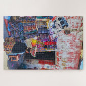 Market Entrance Scene ジグソーパズル (横)