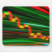 Market Light Trails マウスパッド (正面)
