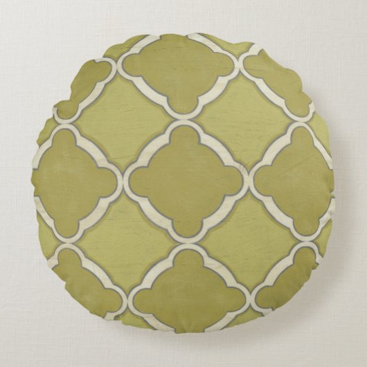 Market Motifs IX ラウンドクッション (正面)