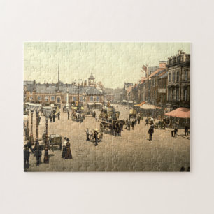 Market Place, Carlisle, Cumbria,イギリス ジグソーパズル