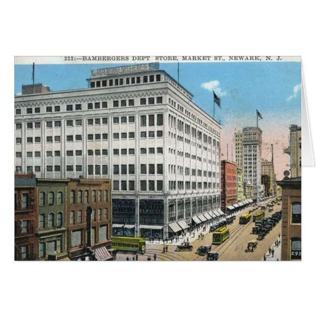Market St., Newark NJヴィンテージ (正面横)