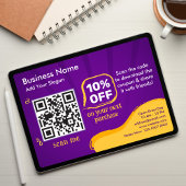 Marketing Discount QR Code To Scan For Customer カード
