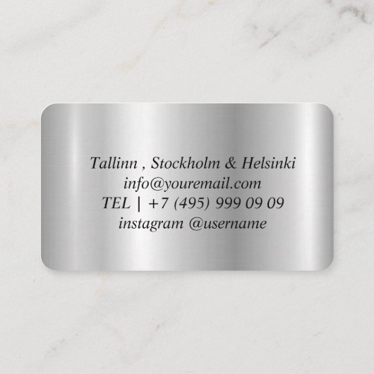 Marketplaceマネージャー 名刺 (裏面)