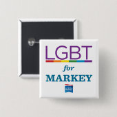 MARKEYのためのLGBT 缶バッジ (正面&裏面)