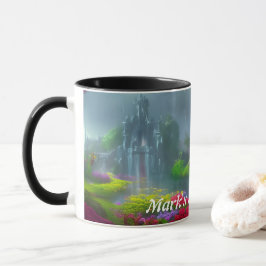 Mark's Morning Teaカスタマイズ可パーソナライズされた能 マグカップ