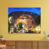 Markthal, Rotterdam キャンバスプリント (インサイチュ (リビング))