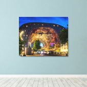 Markthal, Rotterdam キャンバスプリント (インサイチュ (ウッドフロア))