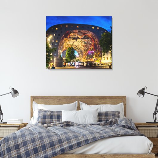 Markthal, Rotterdam キャンバスプリント (インサイチュ (寝室))