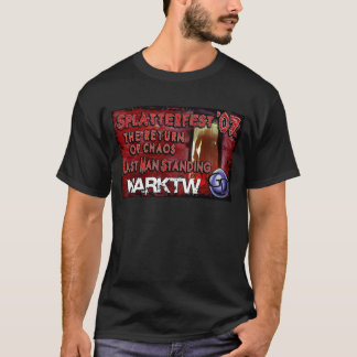 MARKTW Splatterfestの勝者のワイシャツ Tシャツ