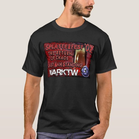 MARKTW Splatterfestの勝者のワイシャツ Tシャツ (正面)