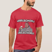 Markus Rhl Meme Apfelschorle retro Tシャツ (正面)