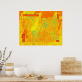 MarkyArt PL#545632モダンコンテンポラリー抽象芸術 ポスター (キッチン)