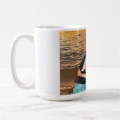 Marla and David Mangan Happy 50th Anniversary mug コーヒーマグカップ (左)