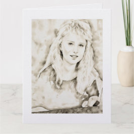 Marla Kay Mangan as Computer Ink Wash カード