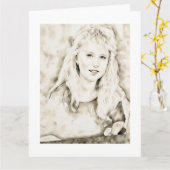 Marla Kay Mangan as Computer Ink Wash カード (黄色い花)