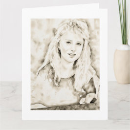 Marla Kay Mangan as Computer Ink Wash カード