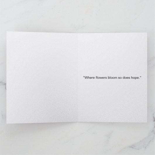 Marla's Flowers .... card   カード (内部)