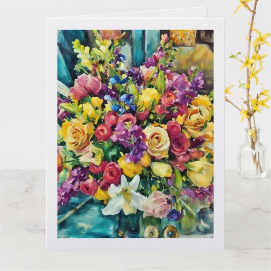 Marla's Flowers .... card   カード (黄色い花)