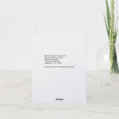 Marla's Flowers .... card   カード (裏面)