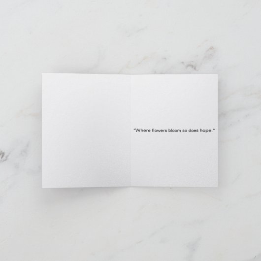 Marla's Flowers .... card   カード (内部)