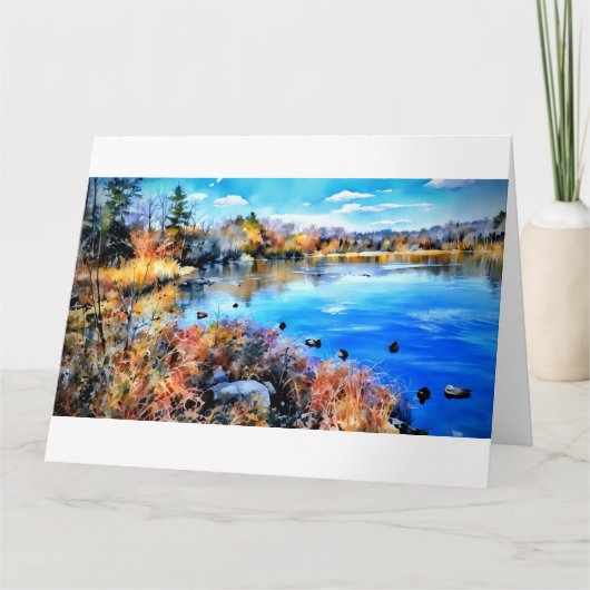 Marla's Water Color Pond card   カード (正面)