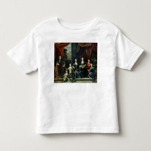 MarlboroughのジョンChurchillの第1公爵 トドラーTシャツ (正面)