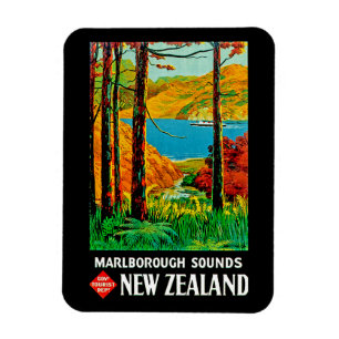 Marlboroughはニュージーランドを鳴ります マグネット